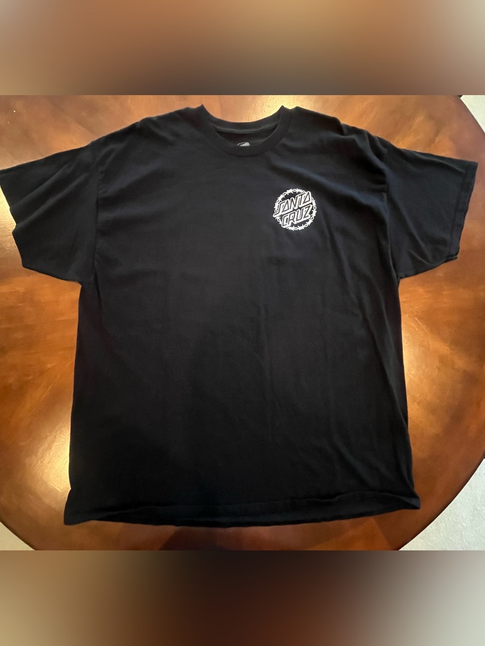 SANTA CRUZ Barbed Opus Dot Mens 100% Cotton Short Sleeved Tee